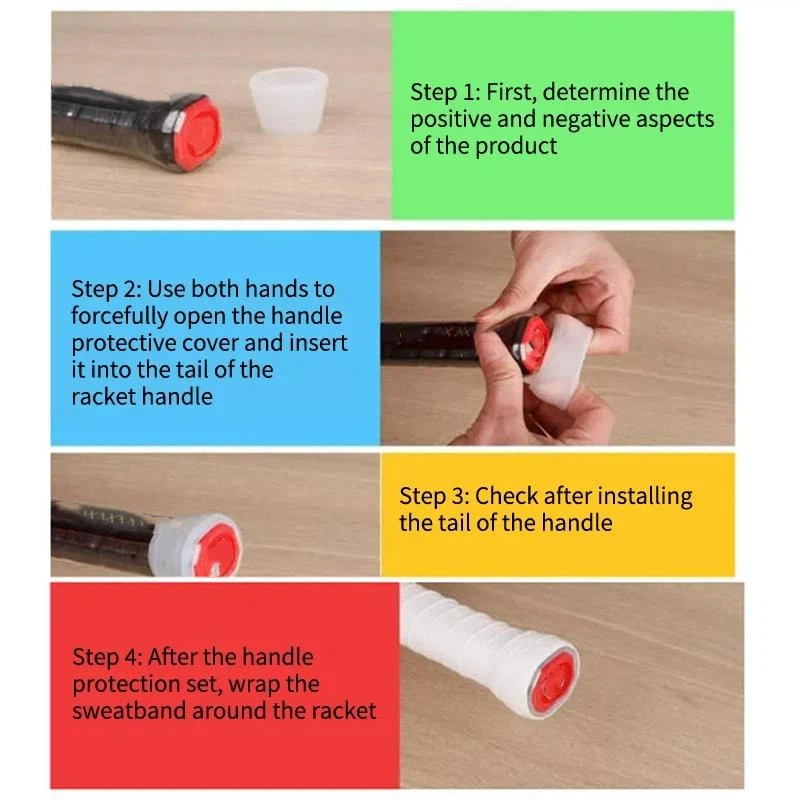 Tennis Racket Handle End Cover - Tennis Racket ulasan dan harga